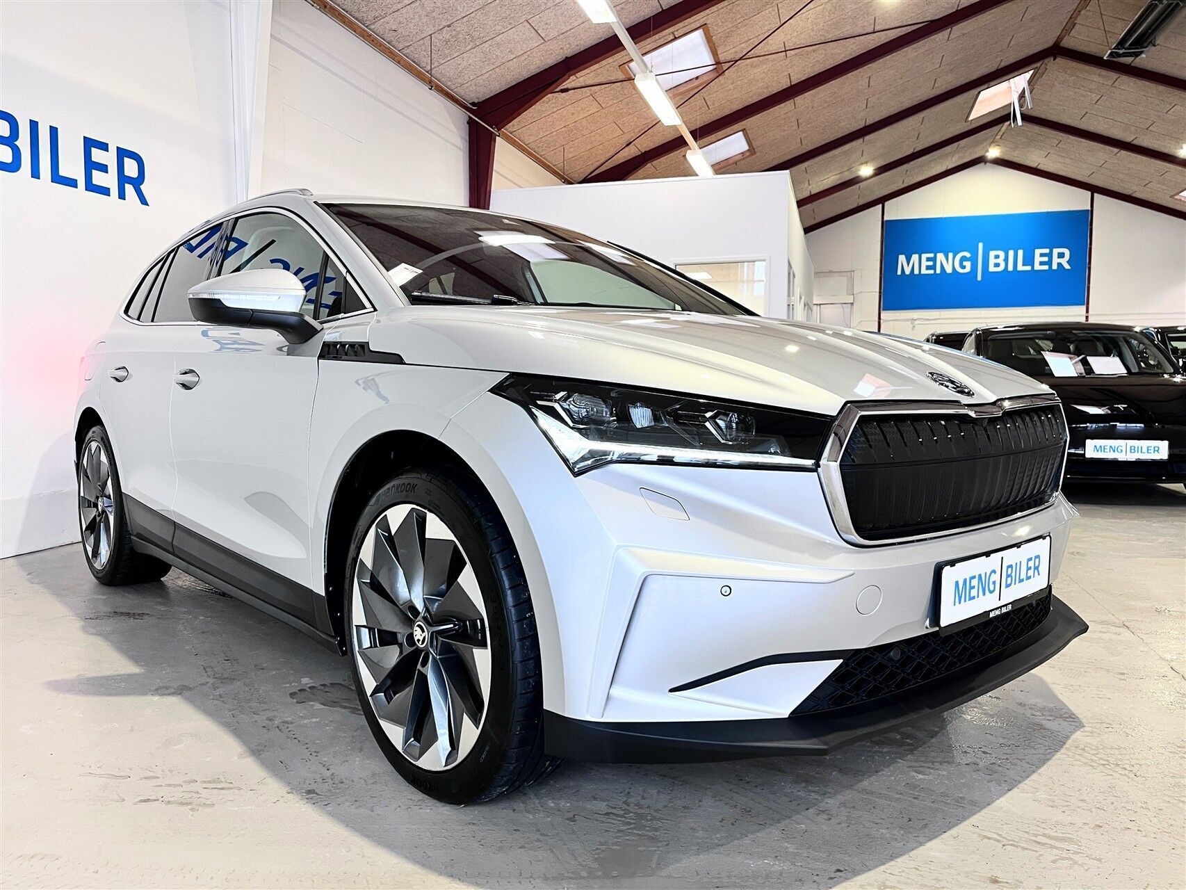 Sølv Skoda Enyaq fra 2021