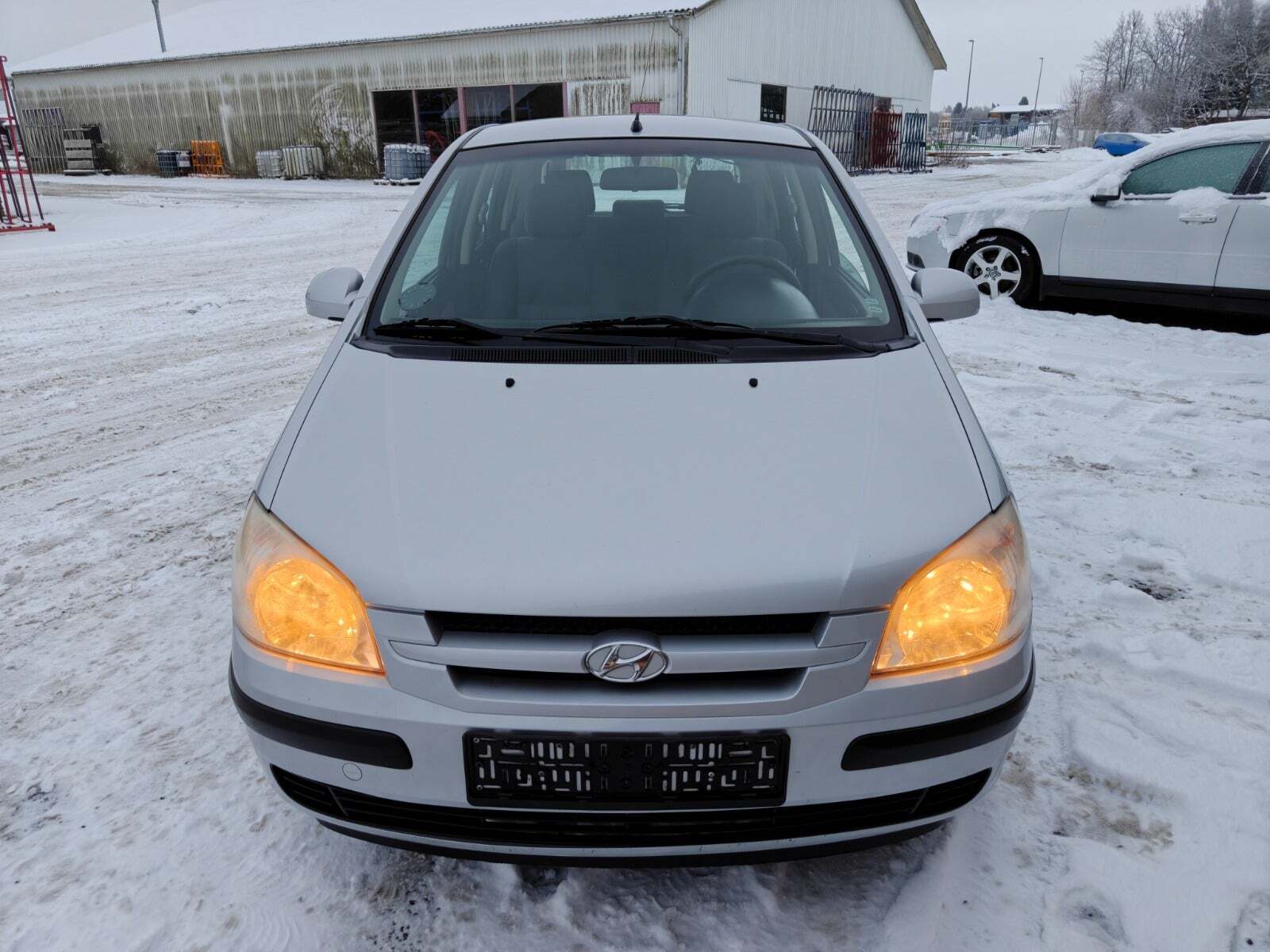 Gul Hyundai Getz fra 2004