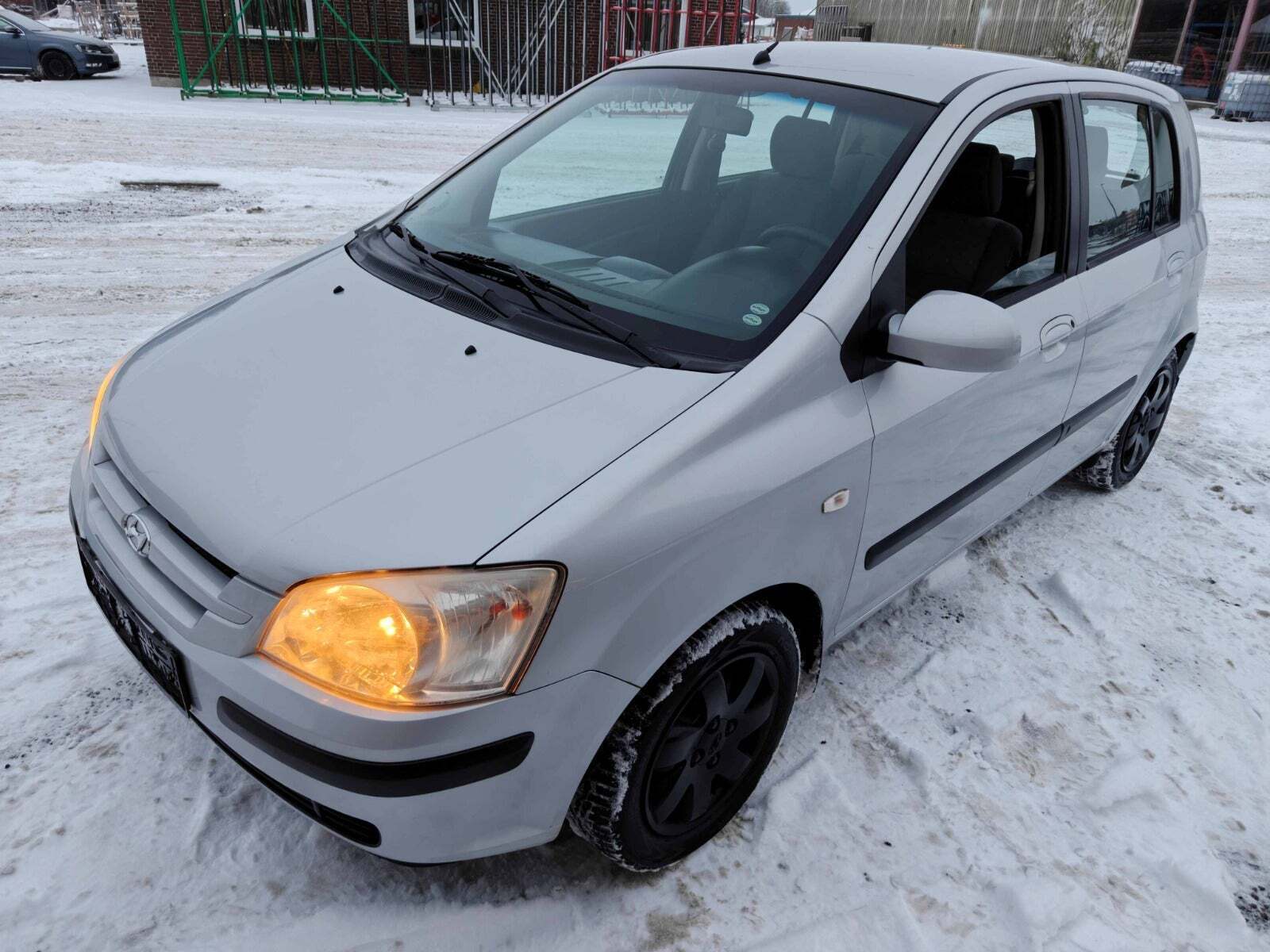 Gul Hyundai Getz fra 2004