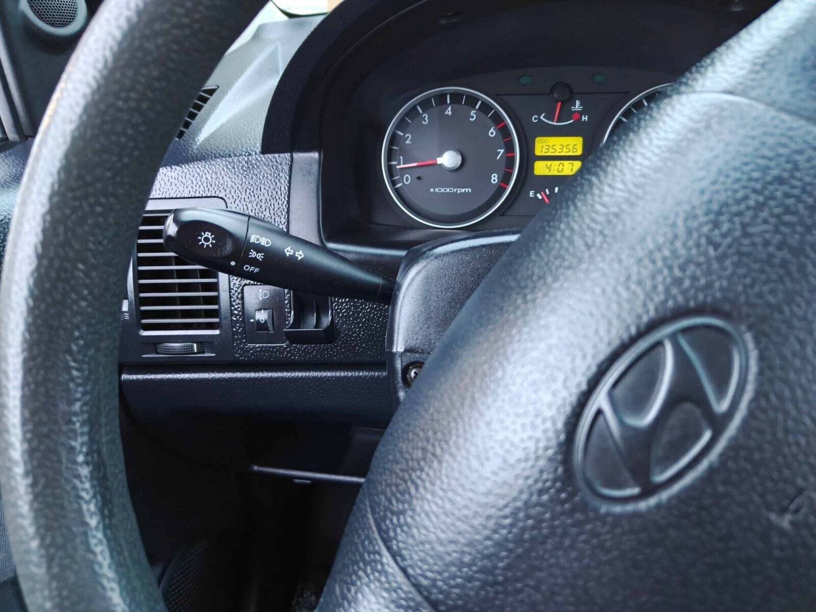 Gul Hyundai Getz fra 2004