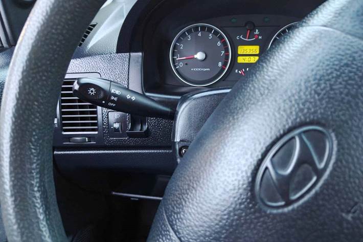 Gul Hyundai Getz fra 2004