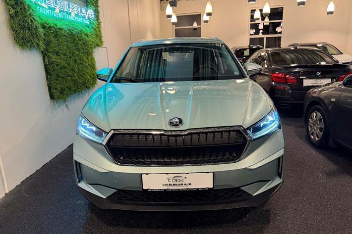Grøn Skoda Enyaq fra 2022