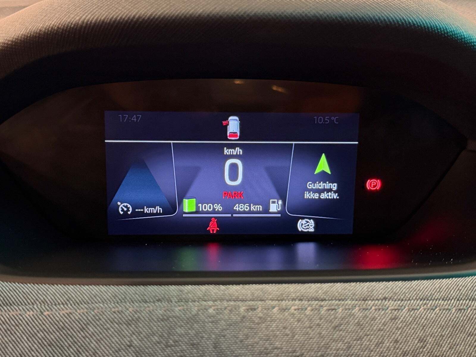 Grøn Skoda Enyaq fra 2022