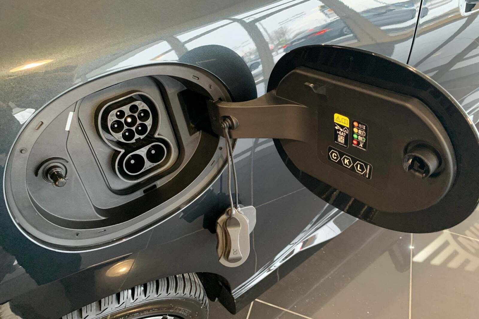 Grå Mini Cooper SE fra 2024