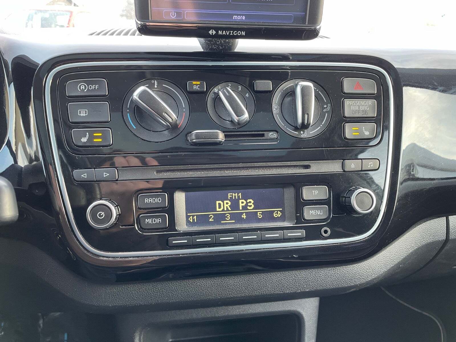 Hvid VW UP! fra 2013