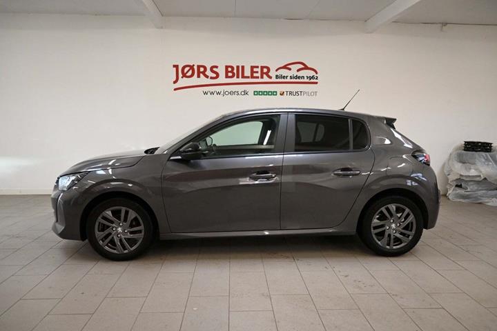 Grå Peugeot 208 fra 2022