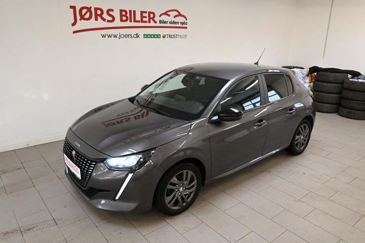 Grå Peugeot 208 fra 2022