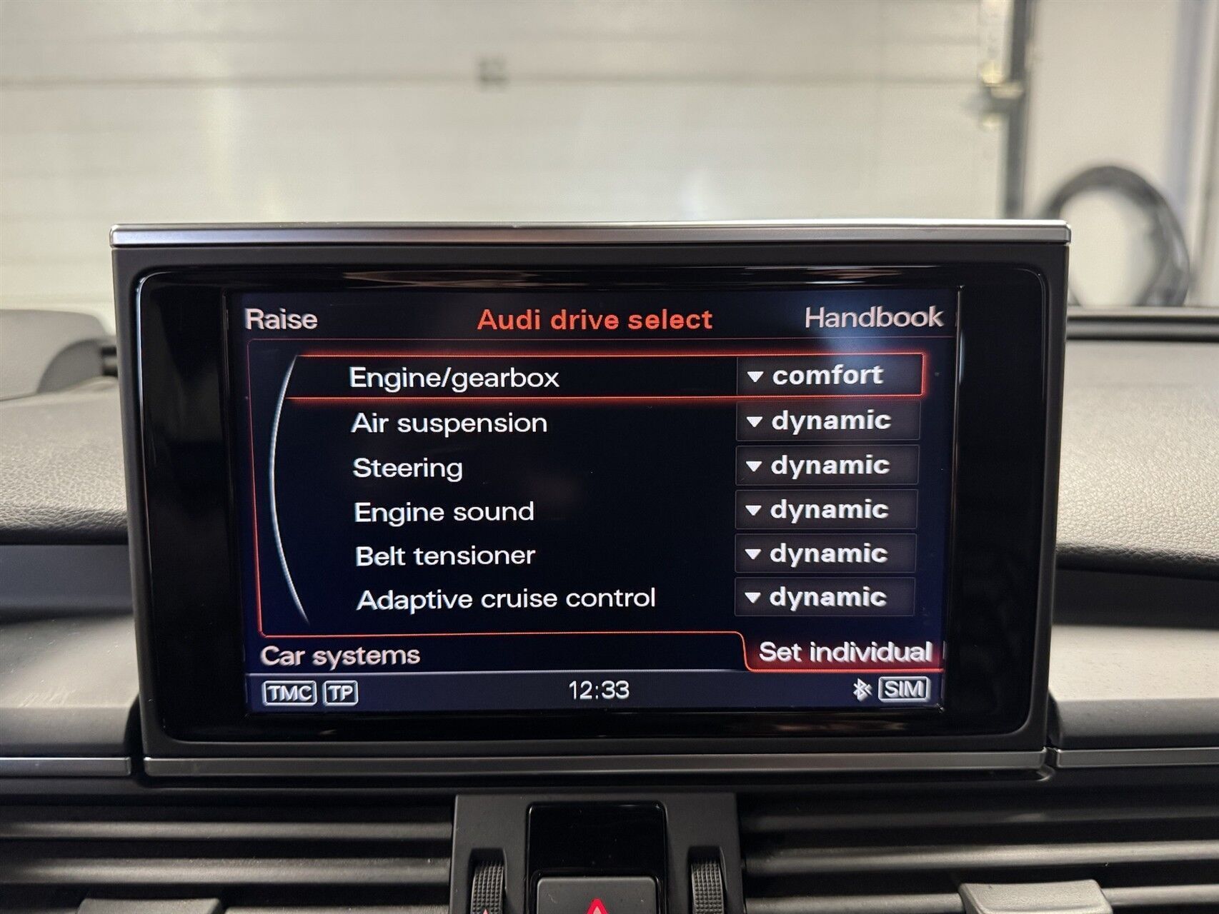 Sort Audi A6 fra 2014