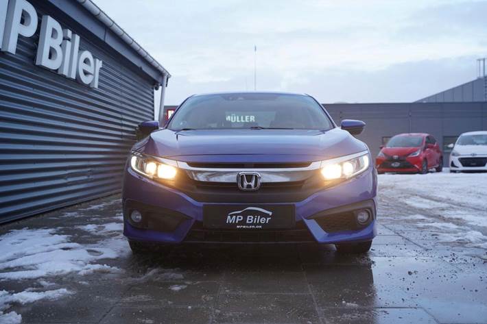 Grøn Honda Civic fra 2019
