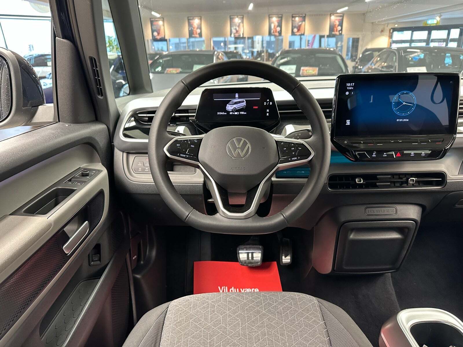 Blå VW ID.Buzz fra 2023