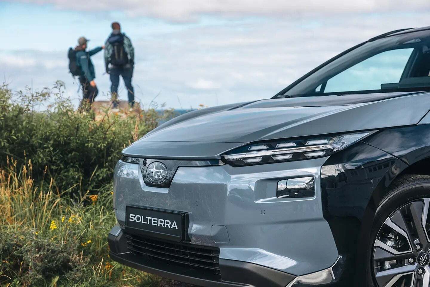 Grå Subaru Solterra fra 2026
