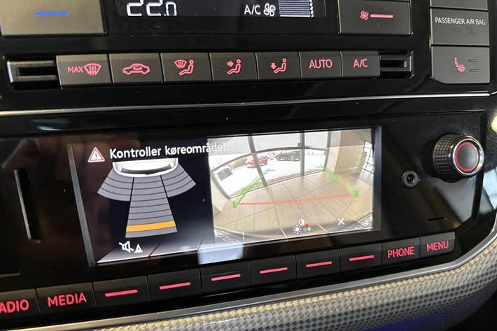 Gul VW e-up fra 2018