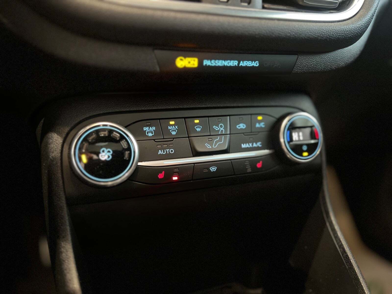 Hvid Ford Fiesta fra 2018