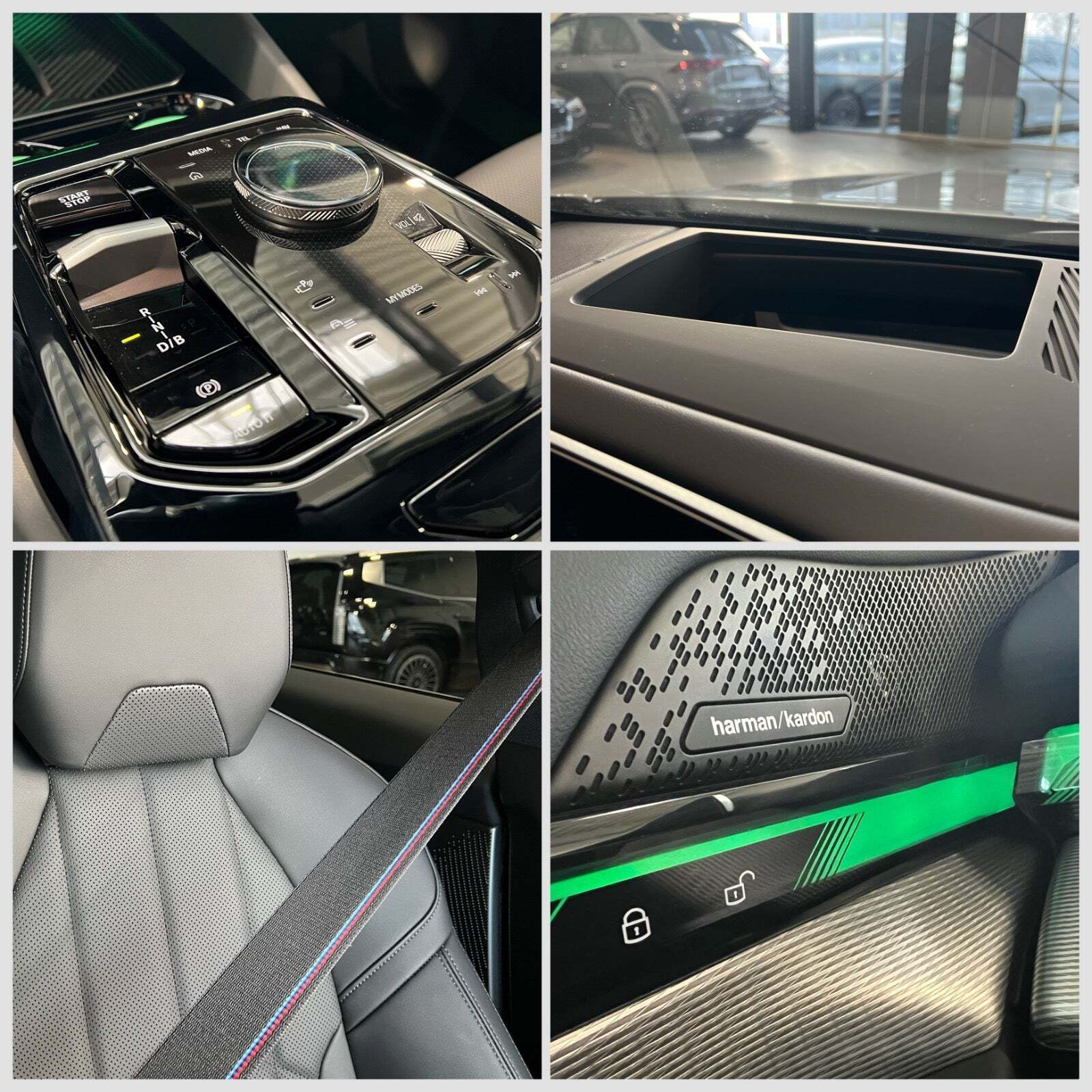 Grå BMW i5 fra 2025