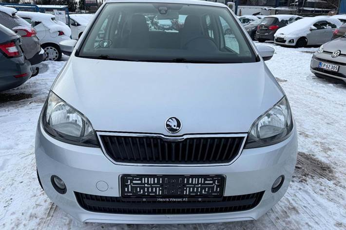 Sølv Skoda Citigo fra 2013