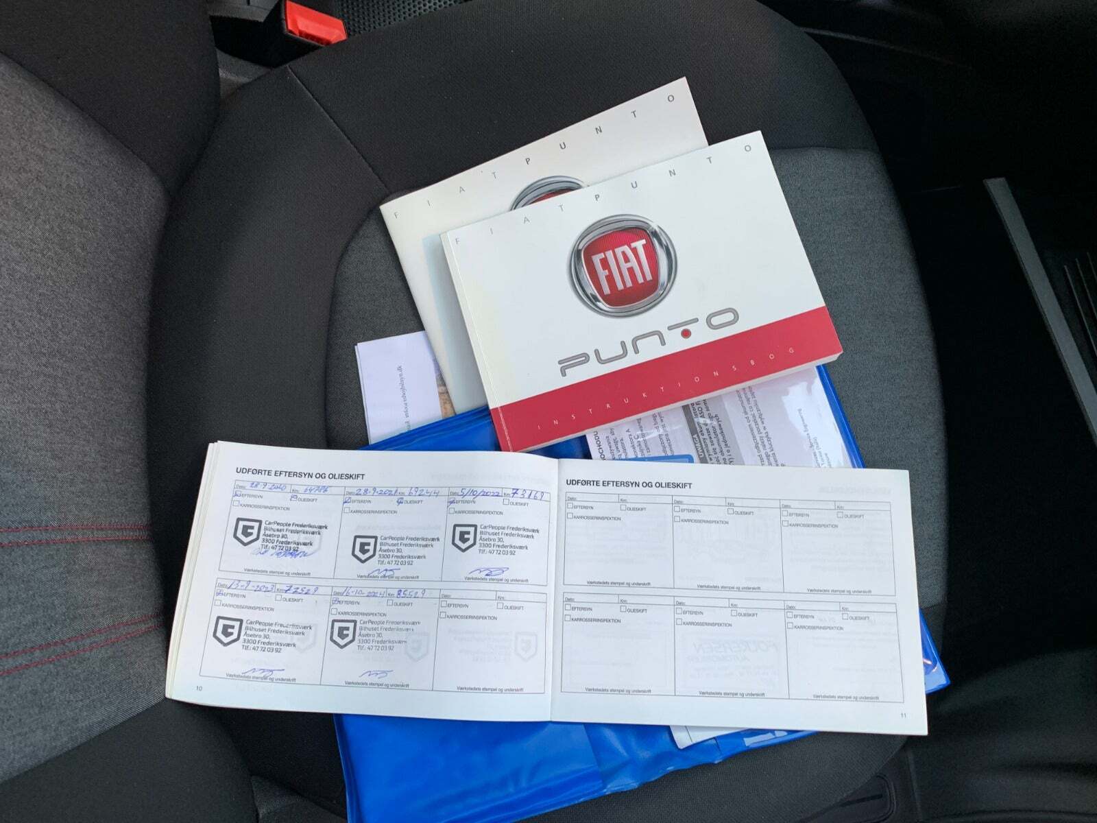 Sort Fiat Punto fra 2013