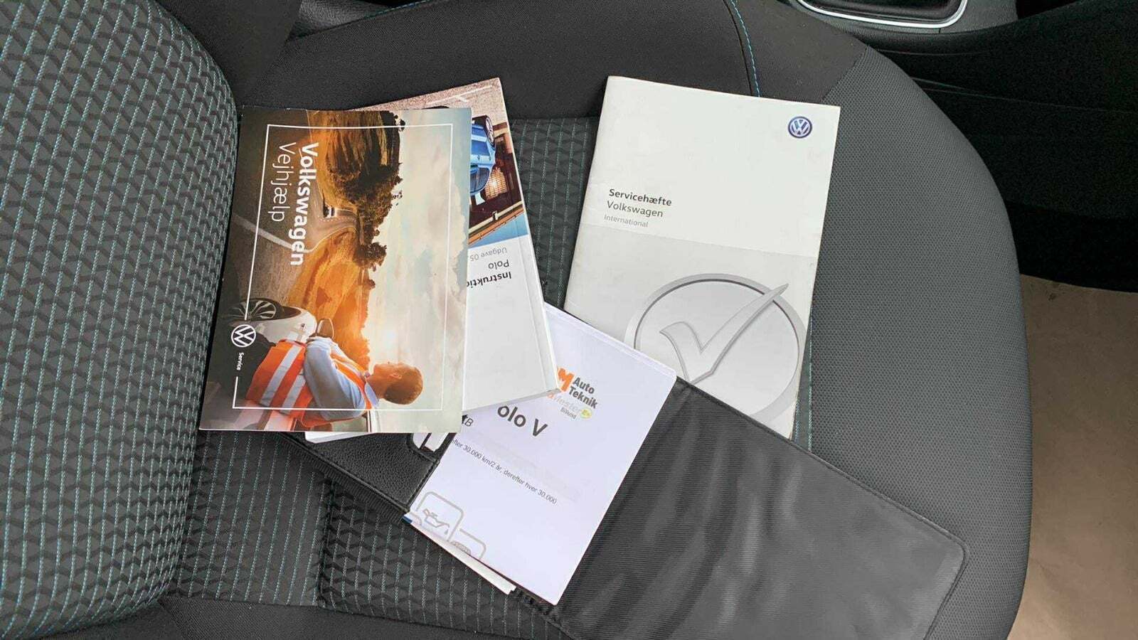 Sort VW Polo fra 2017