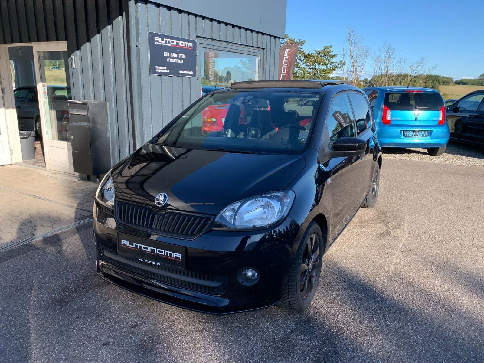 Sort Skoda Citigo fra 2016