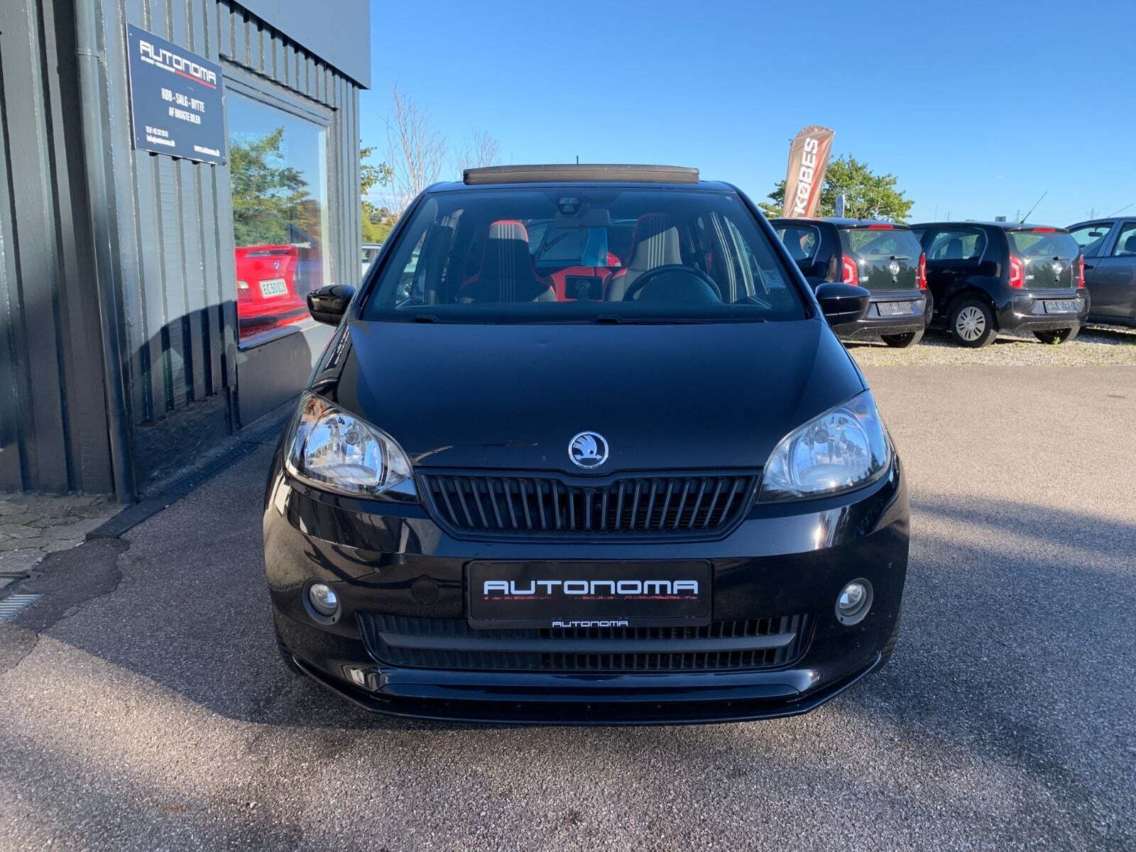 Sort Skoda Citigo fra 2016