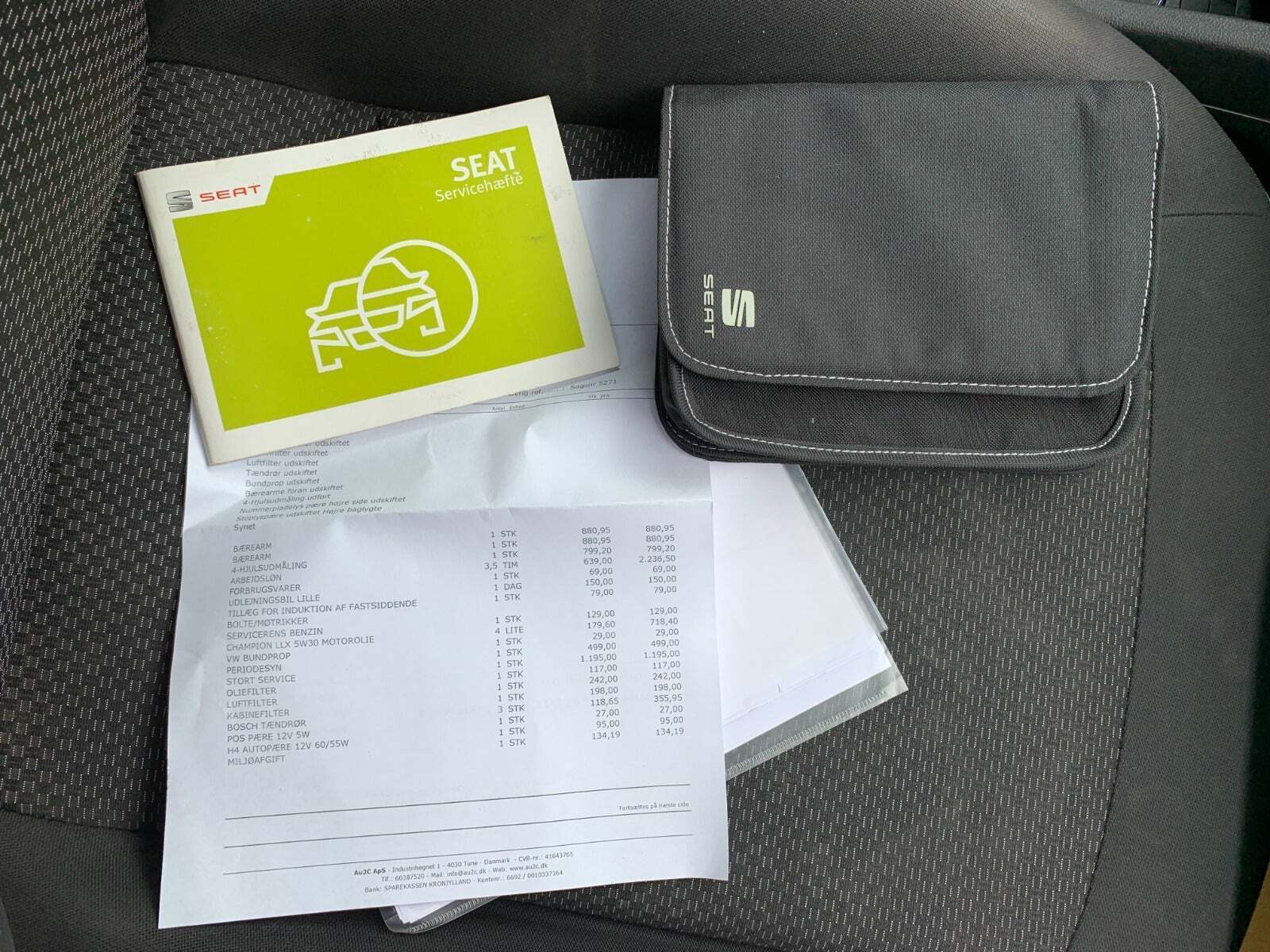 Grøn Seat Ibiza fra 2017