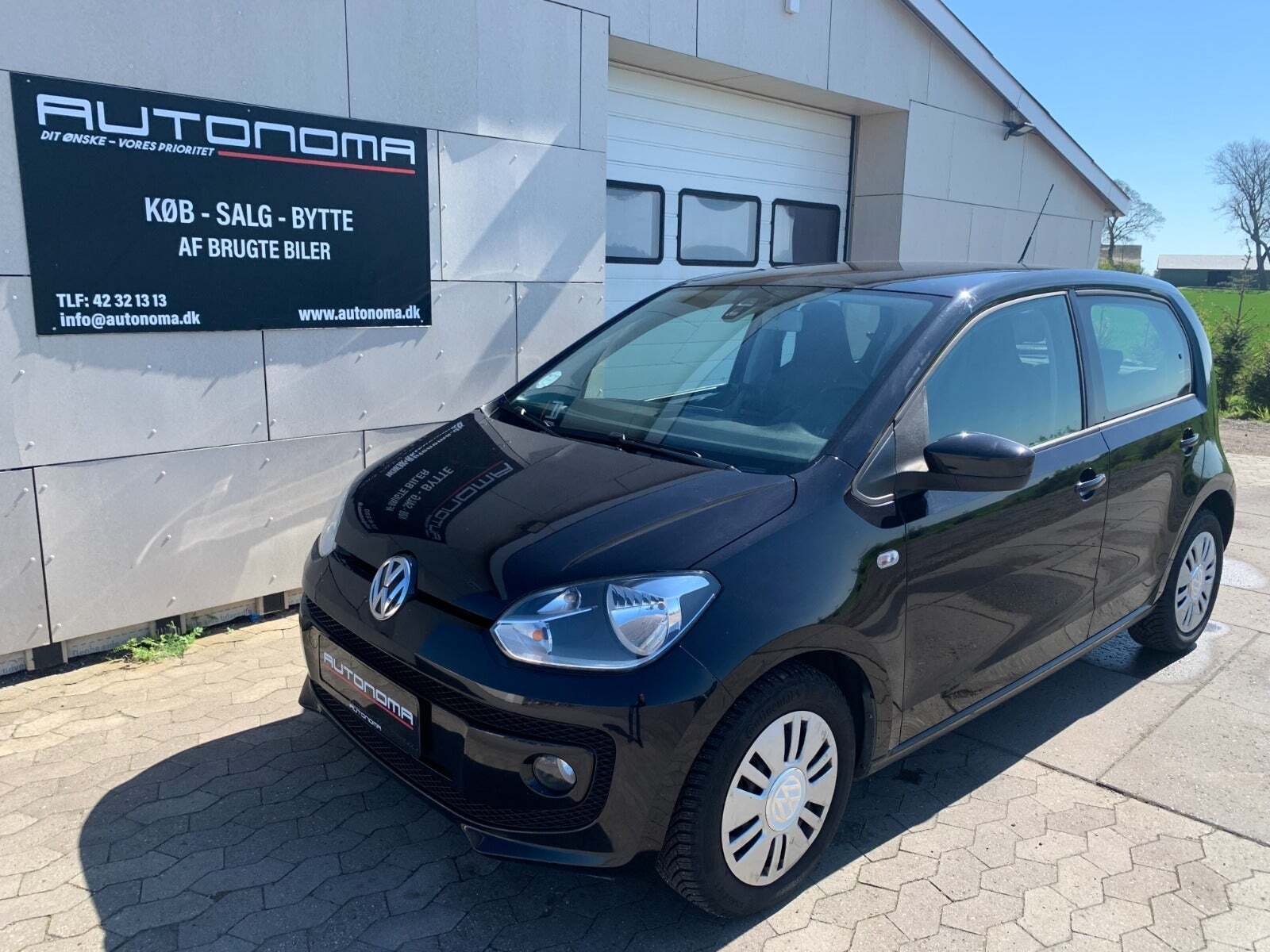 Grøn VW UP! fra 2013