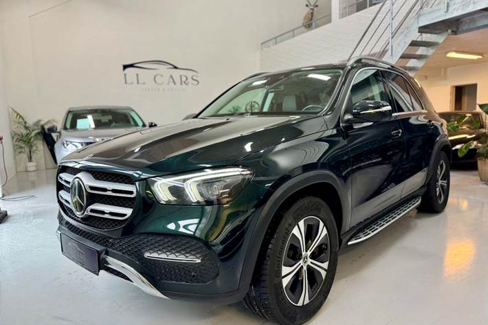 Grøn Mercedes GLE350 de fra 2022
