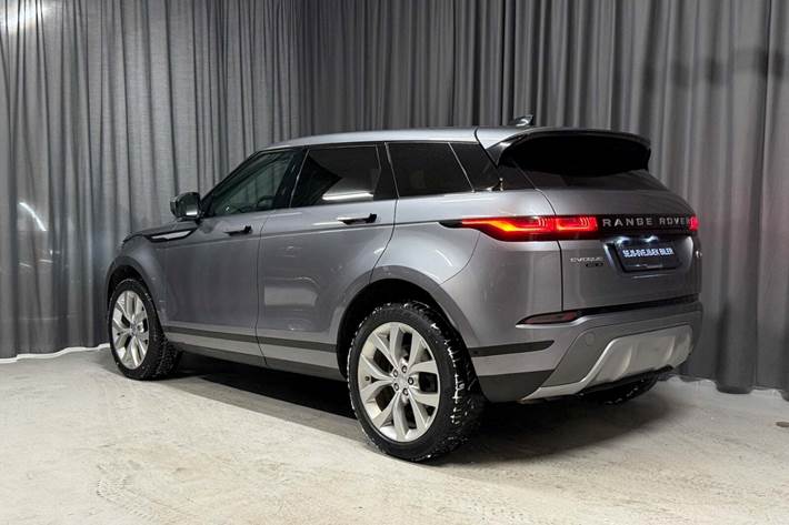 Grå Land Rover Range Rover evoque fra 2020