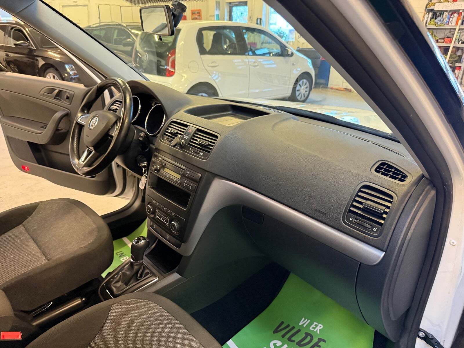 Hvid Skoda Yeti Outdoor fra 2016