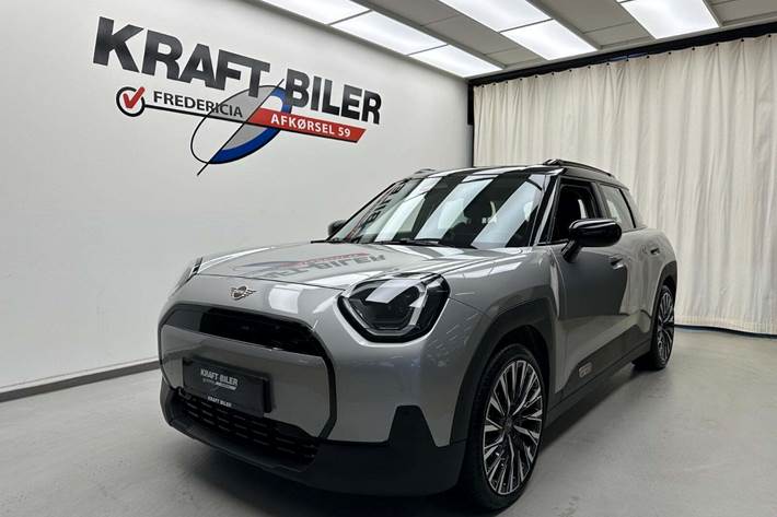 Grå Mini Aceman E fra 2025 set udefra