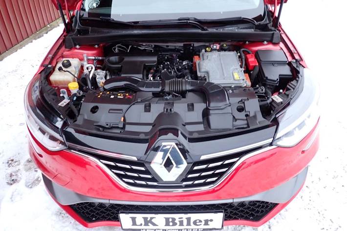 Rød Renault Megane IV fra 2020