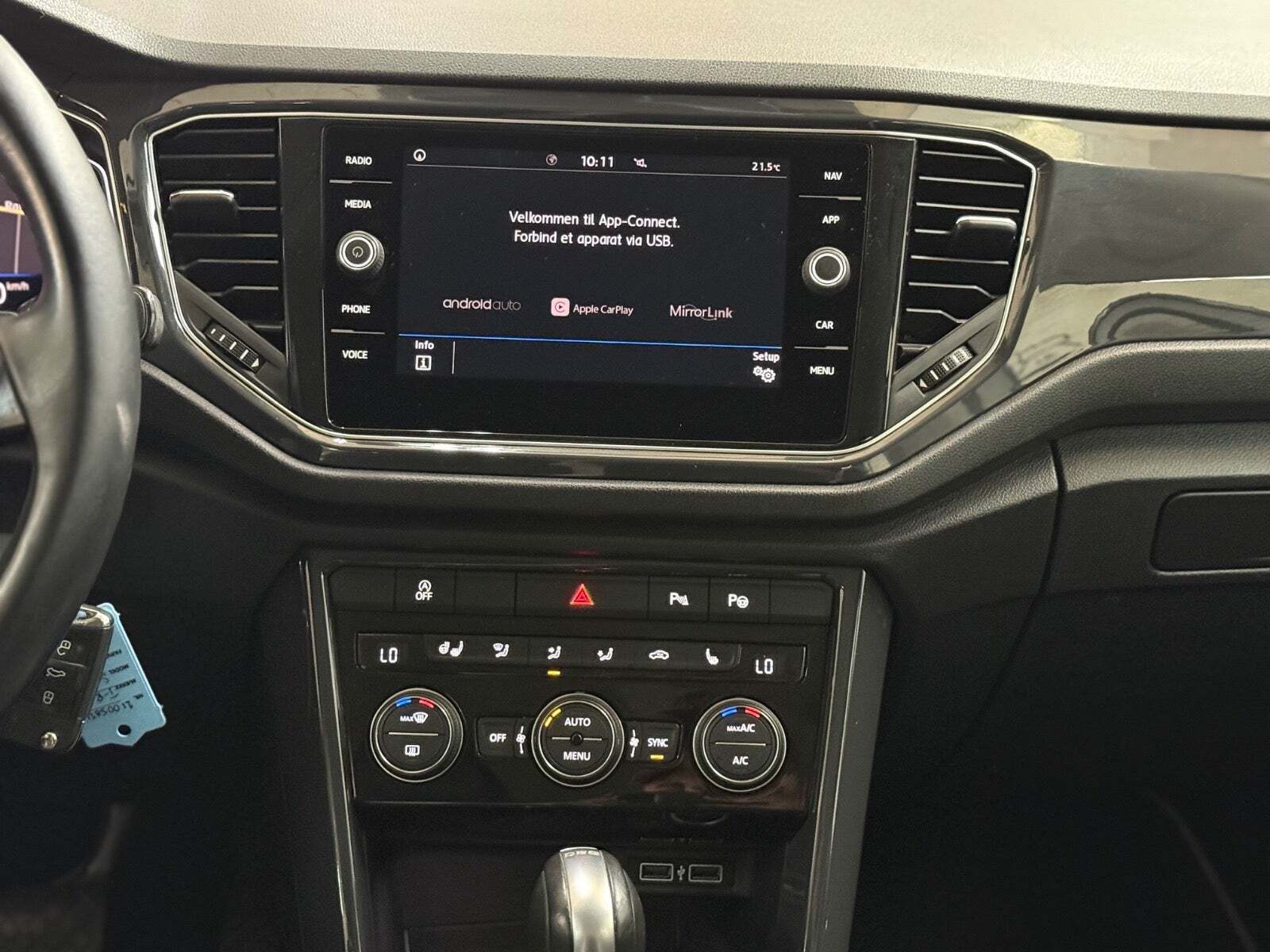 Hvid VW T-Roc fra 2018