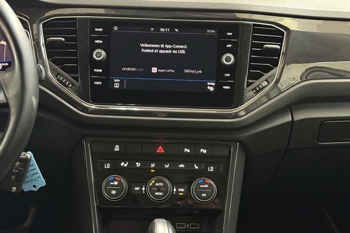 Hvid VW T-Roc fra 2018