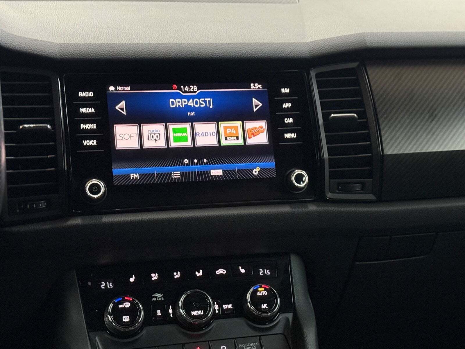 Grå Skoda Kodiaq fra 2020