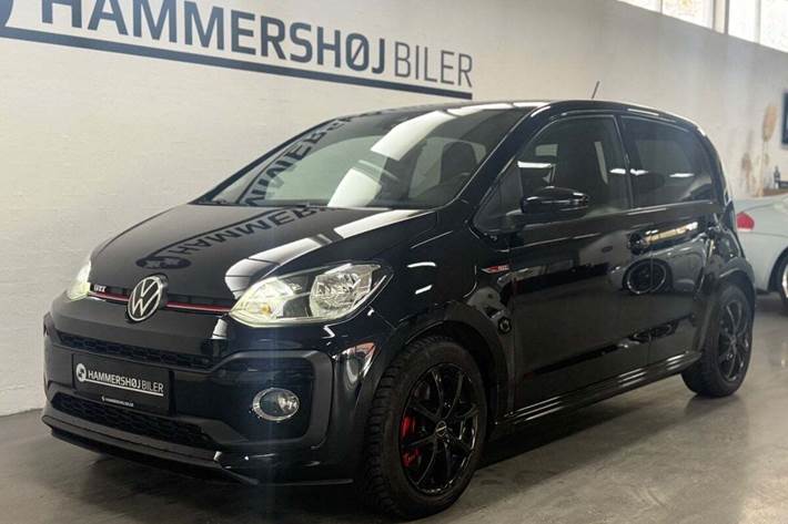 Sort VW UP! fra 2021 set udefra