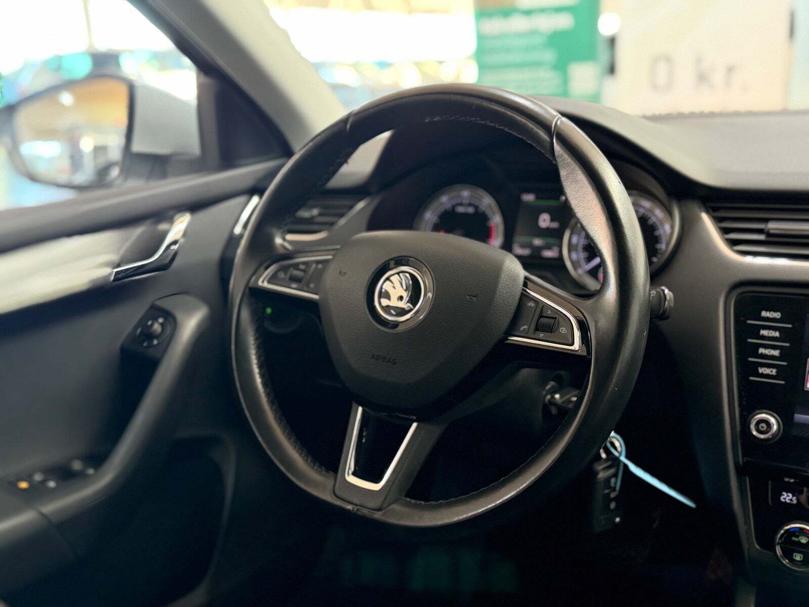 Sølv Skoda Octavia fra 2018