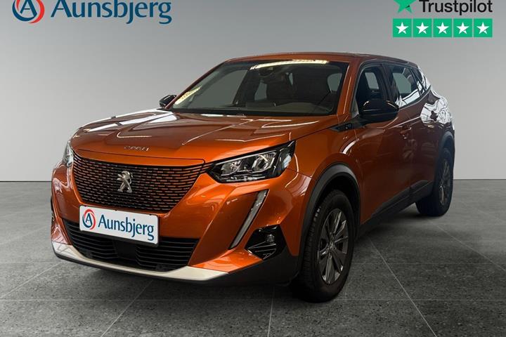 Orange Peugeot e-2008 fra 2022