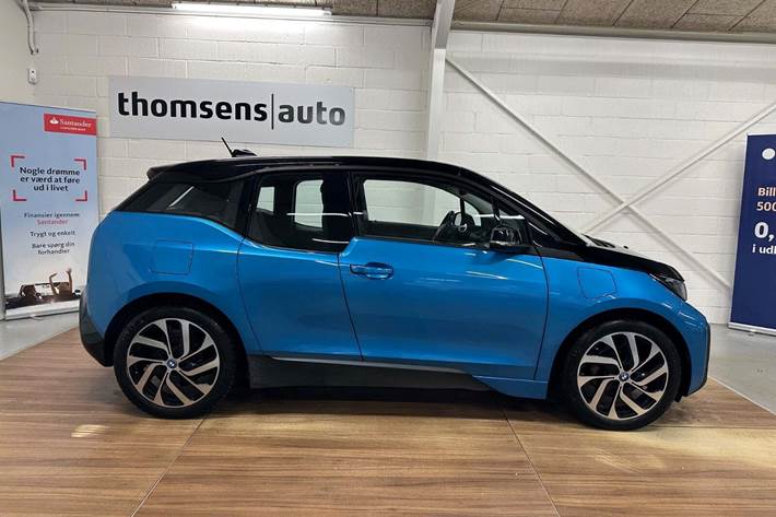 Blå BMW i3 fra 2018