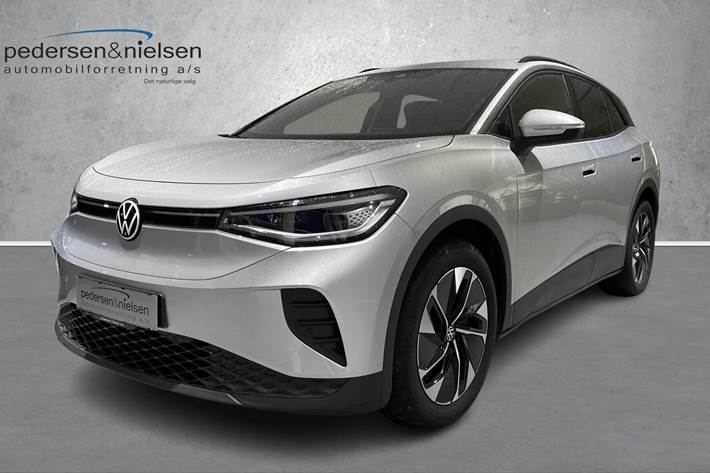 Grå VW ID.4 fra 2024 set udefra