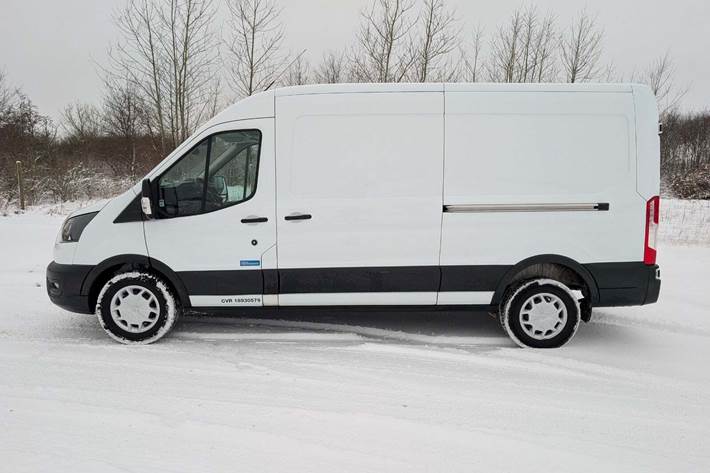 Hvid Ford Transit 350 L3 Van fra 2023
