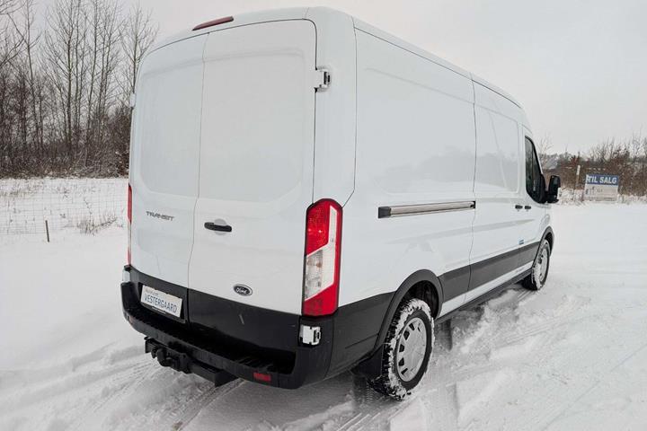 Hvid Ford Transit 350 L3 Van fra 2023