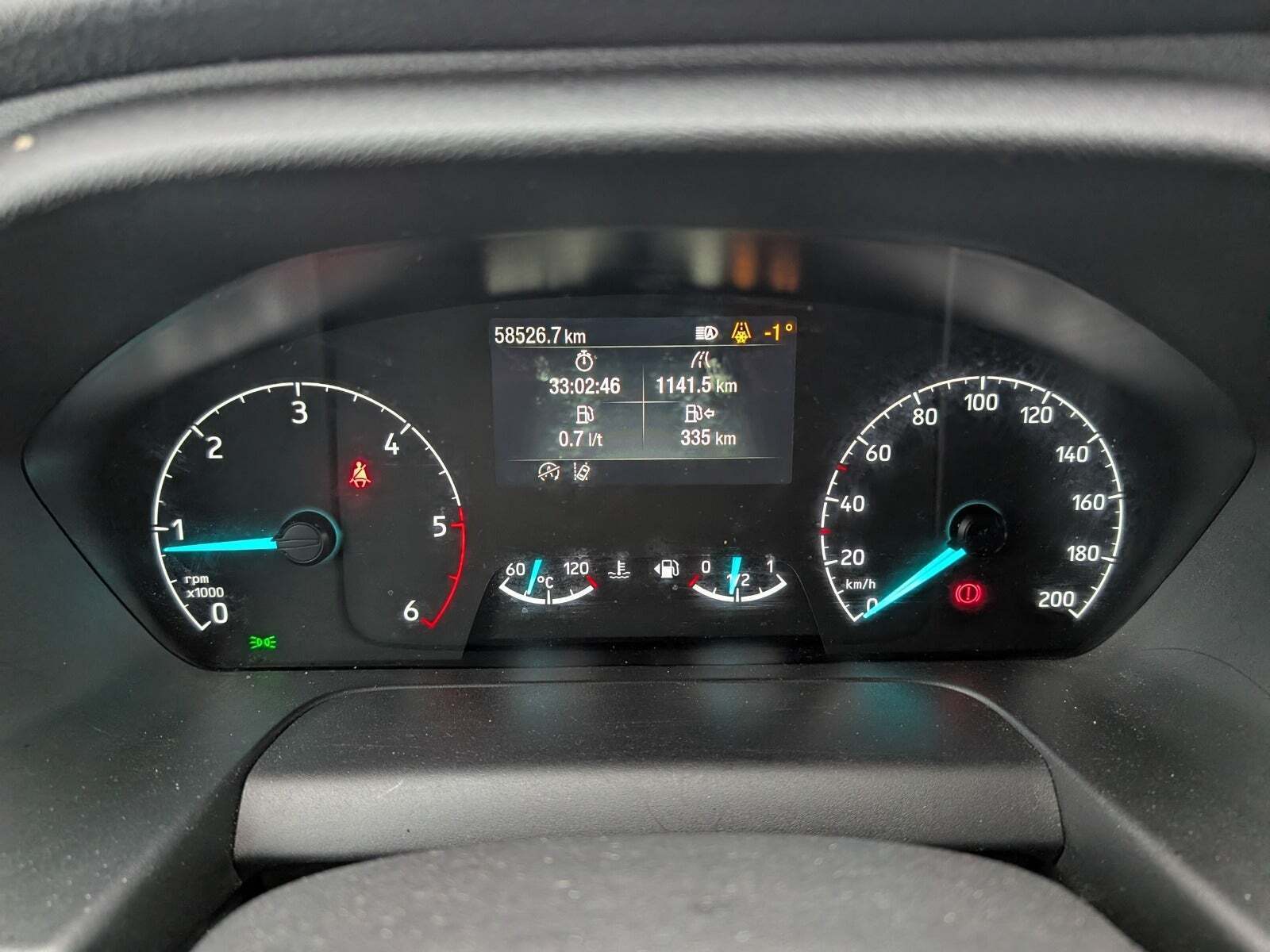 Hvid Ford Transit 350 L3 Van fra 2023