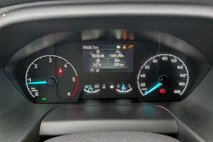 Hvid Ford Transit 350 L3 Van fra 2023