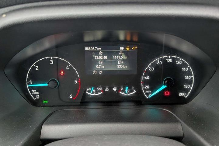 Hvid Ford Transit 350 L3 Van fra 2023
