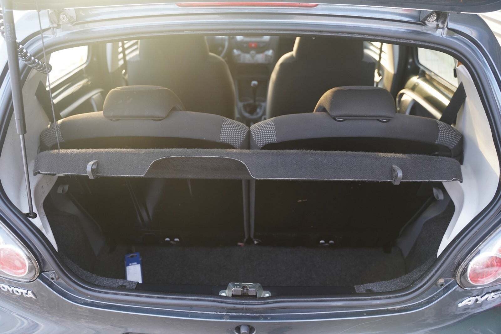 Grøn Toyota Aygo fra 2012