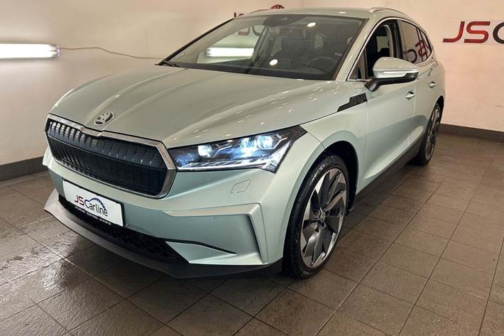 Grøn Skoda Enyaq fra 2021