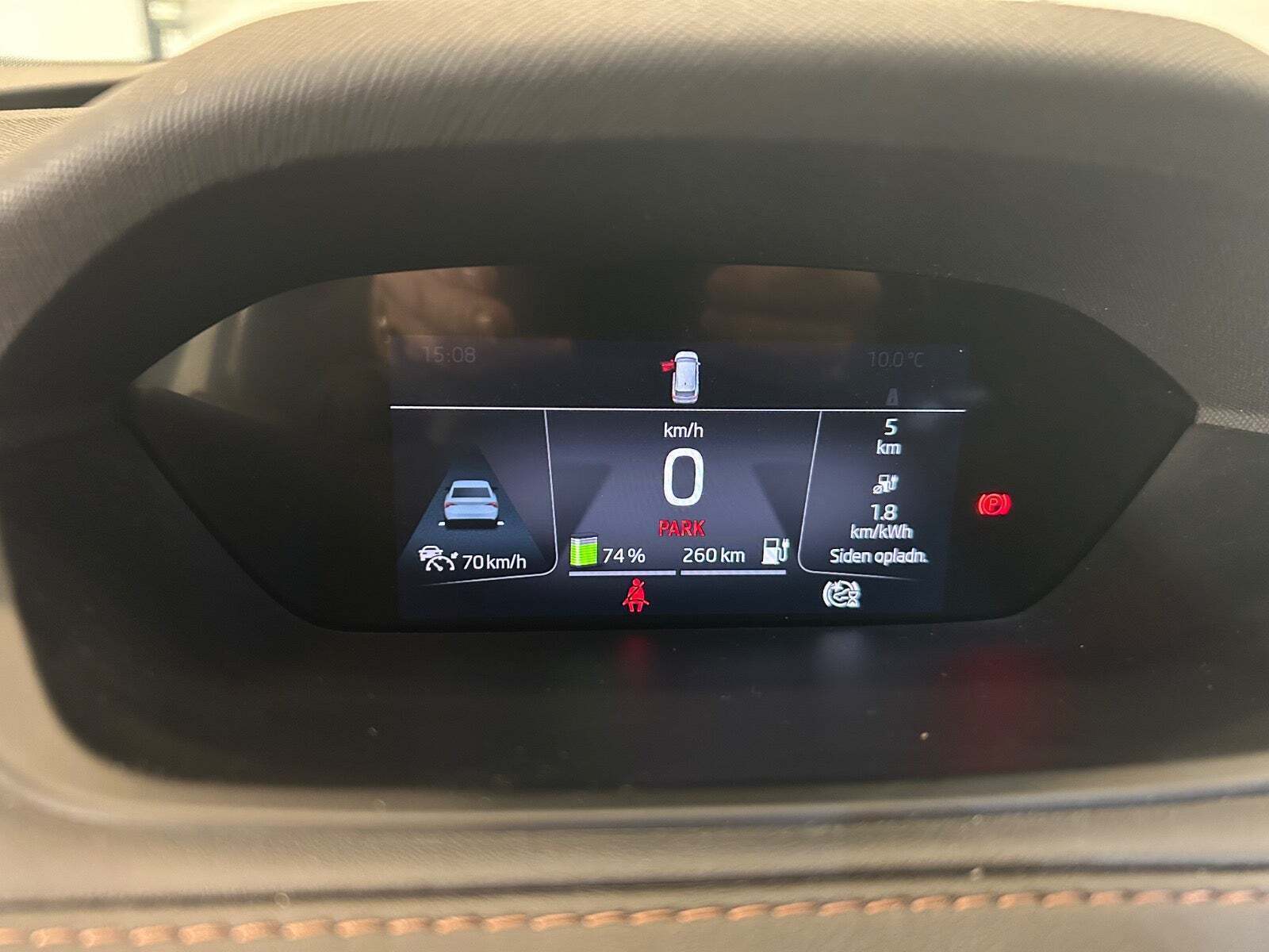 Grøn Skoda Enyaq fra 2021