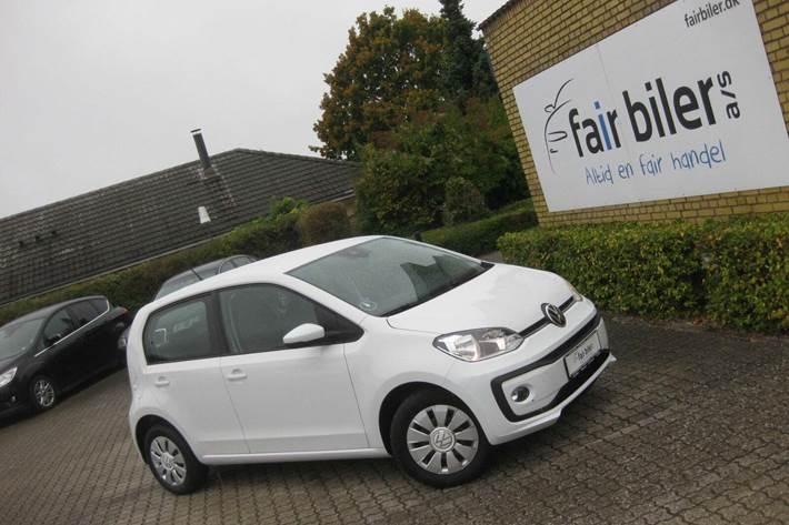 Hvid VW UP! fra 2020