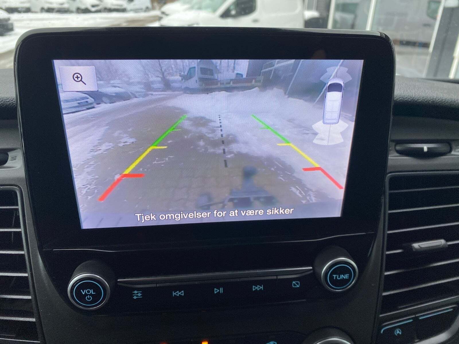 Hvid Ford Transit Custom 300L fra 2021