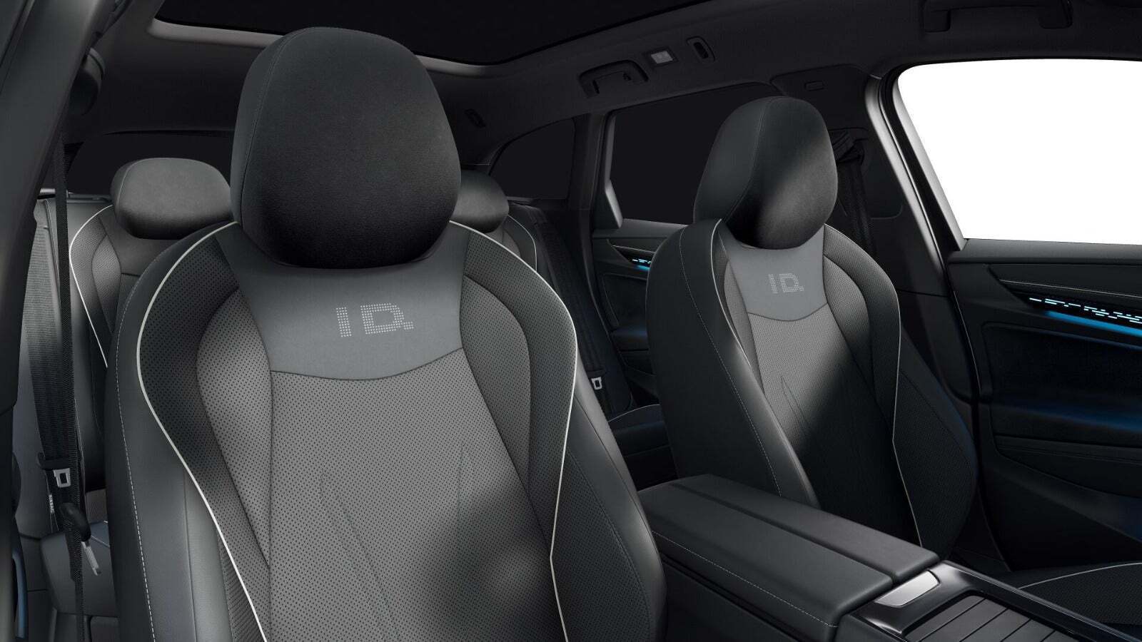 Blå VW ID.7 fra 2025