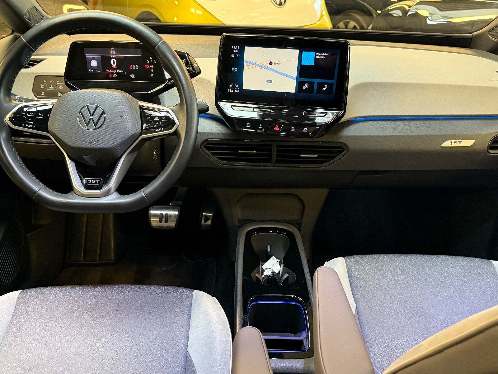 Grå VW ID.3 fra 2021